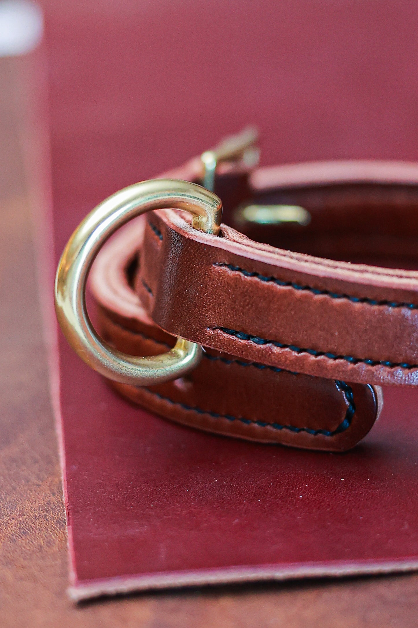 Classic Leather Dog Collars - Medium / Large
