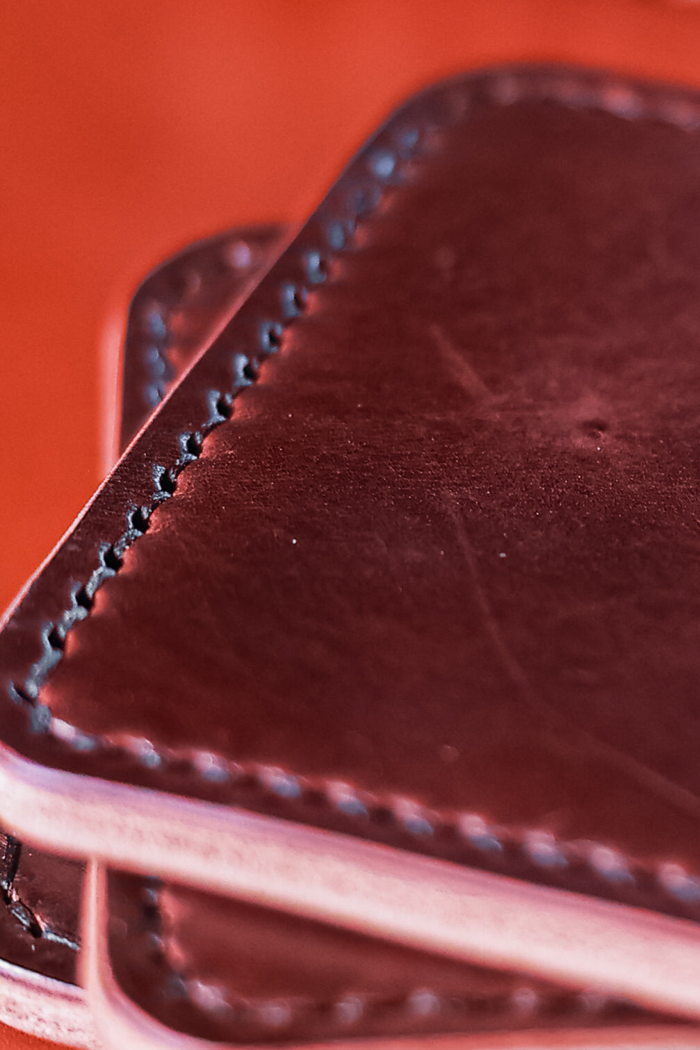 Handcrafted Full-Grain Leather Coasters (set of 4)
