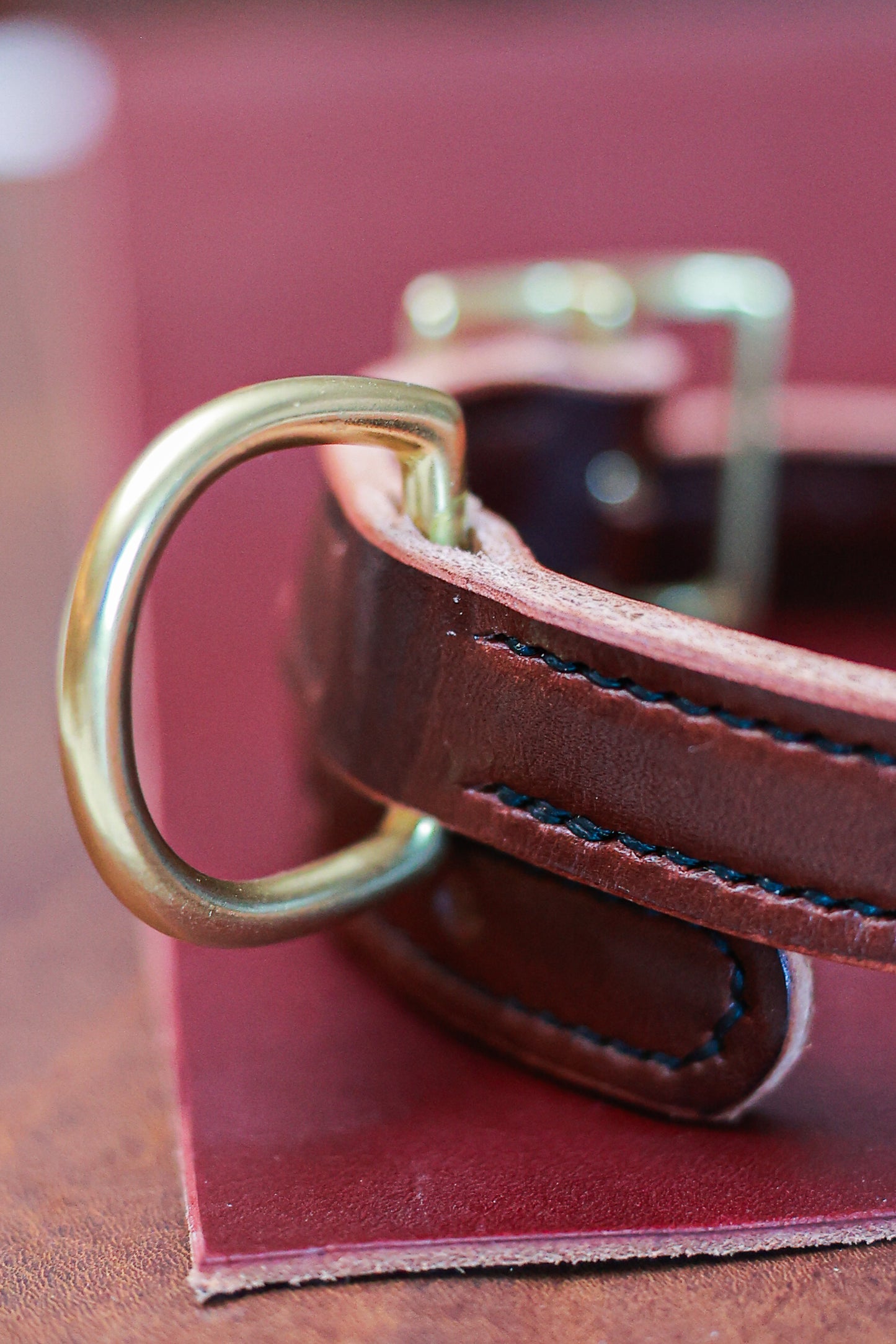Classic Leather Dog Collars - Medium / Large