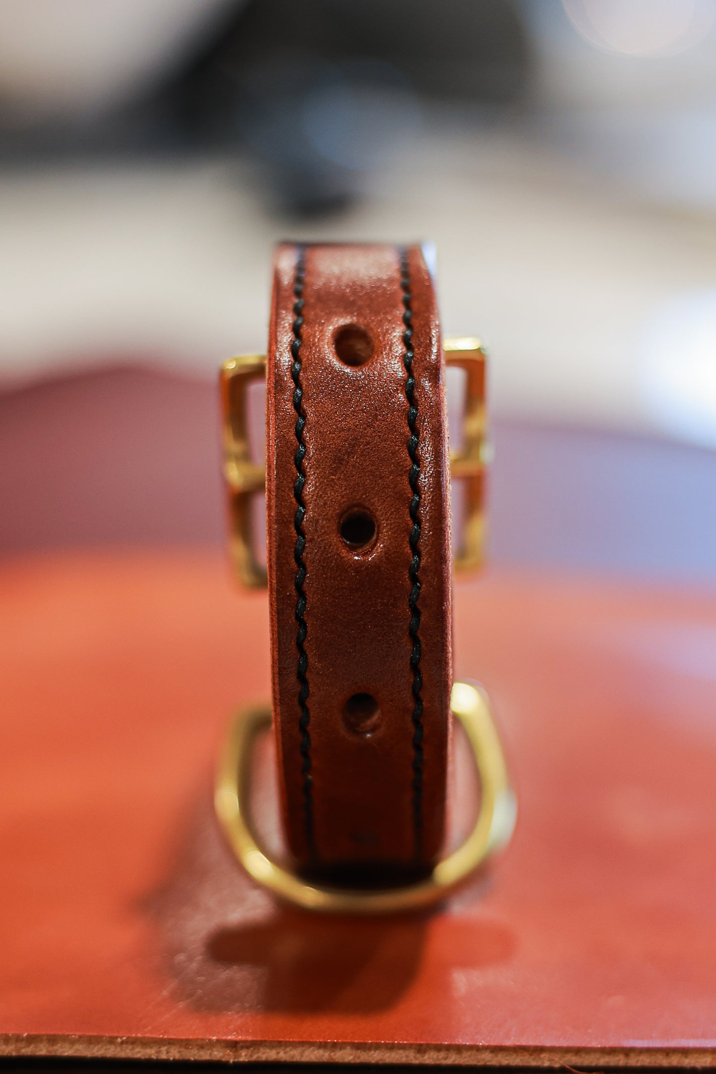 Classic Leather Dog Collars - Medium / Large